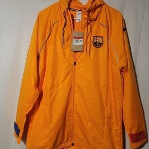 NIKE F.C. BARCELONA CULERS AWF MEN HOODED DRI FIT FULL ZIP JACKET DH7831 Large
